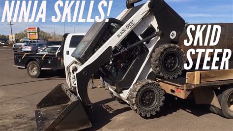 black sheep skid steer tricks|youtube skid steer working.